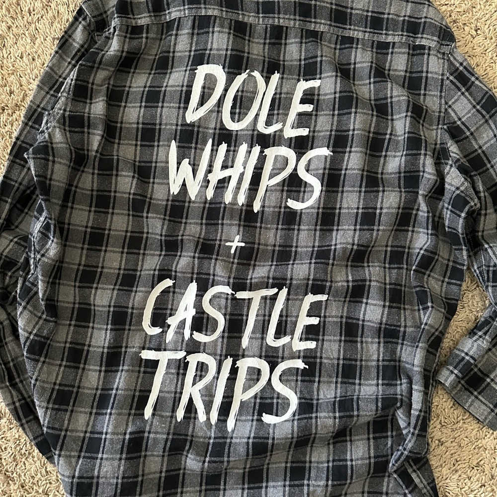 Lost Bros - limited print flannel shirt